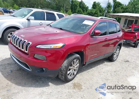 2014 Jeep Cherokee Limited from USA, damaged, VIN 1C4PJLDS1EW159624